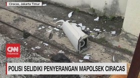 VIDEO: Polisi Selidiki Penyerangan Mapolsek Ciracas