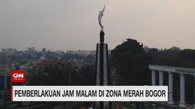VIDEO: Pemberlakuan Jam Malam di Zona Merah Bogor