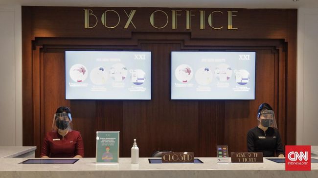 Banyak pengunjung batal ke bioskop di Bandung karena tertolak syarat, salah satunya mesti sudah dua kali menerima vaksin Covid-19.