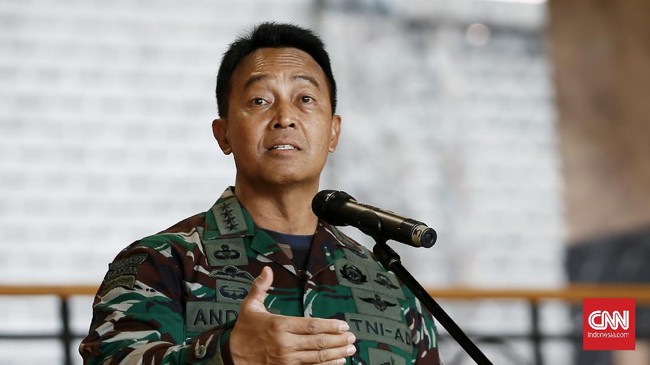 Andika berterima kasih kepada pimpinan dan anggota DPR RI karena telah menyetujui surat Presiden Jokowi yang menunjuknya sebagai calon Panglima TNI.