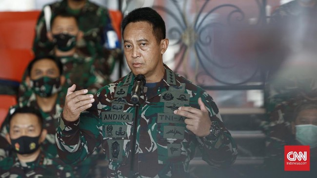 KSAD Jenderal Andika Perkasa menyatakan TNI AD tengah mengusut laporan korban luka tembak saat insiden perusakan Polsek Ciracas.