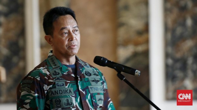 Kepala Staf TNI AD Jendral Andika Perkasa meminta maaf kepada semua pihak yang telah menjadi korban terkait insiden penyerangan Polsek Ciracas Jakarta Timur.