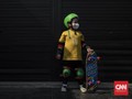 FOTO: Skateboard, Alternatif Aktivitas Anak saat Pandemi