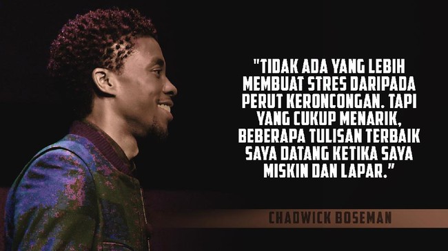 FOTO: Petuah Hidup Raja Wakanda Sebelum Mangkat