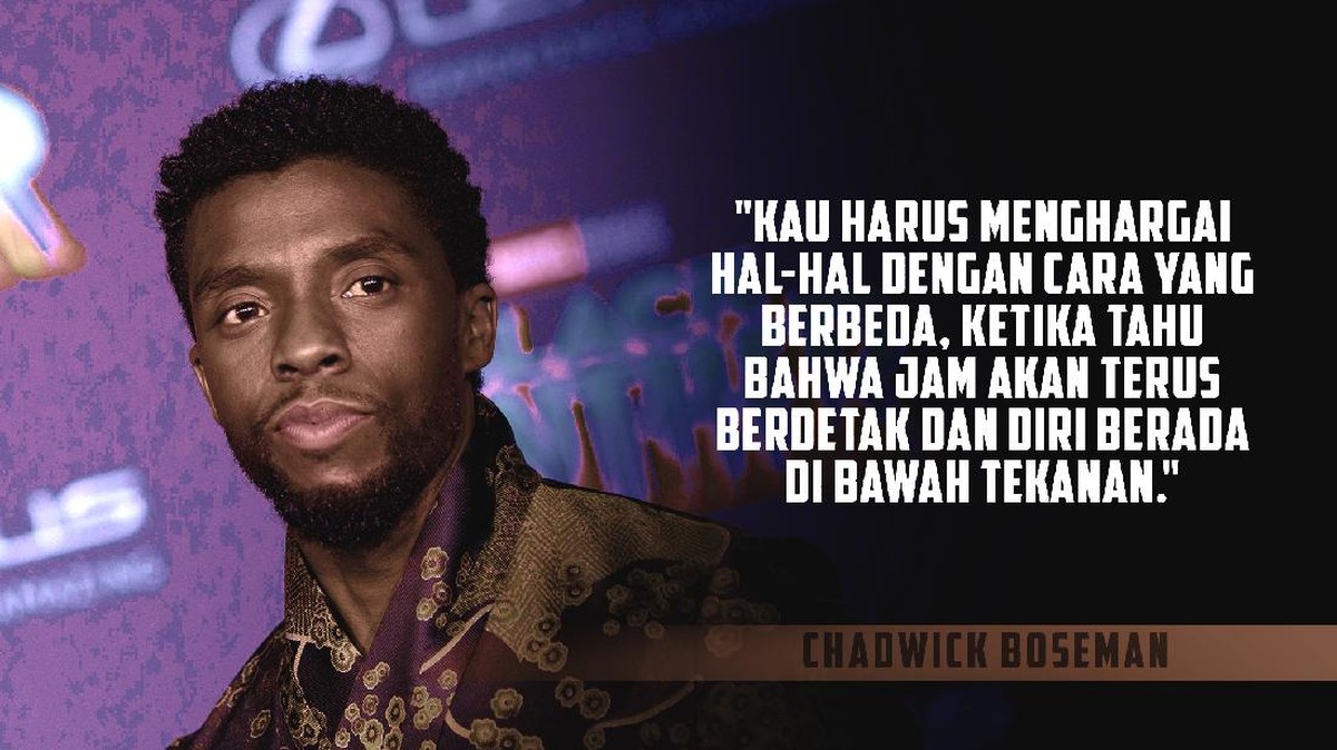 FOTO: Petuah Hidup Raja Wakanda Sebelum Mangkat
