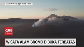 VIDEO: Wisata Alam Bromo Dibuka Terbatas