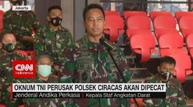 VIDEO: Oknum TNI Perusak Polsek Ciracas Akan Dipecat