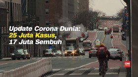 VIDEO: Kasus Infeksi Virus Corona di Dunia Tembus 25 Juta