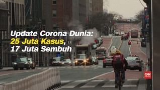 VIDEO: Kasus Infeksi Virus Corona di Dunia Tembus 25 Juta
