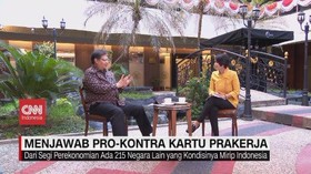 VIDEO: Airlangga Menjawab Pro-Kontra Kartu Prakerja (2/5)