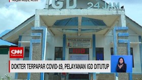 VIDEO: Dokter Terpapar Covid-19, Pelayanan IGD Ditutup