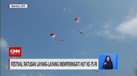 VIDEO: Festival Layang-layang Meriahkan HUT RI ke-75
