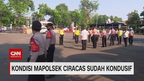 VIDEO: Kondisi Mapolsek Ciracas Sudah Kondusif