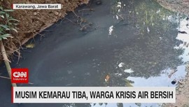 VIDEO: Musim Kemarau Tiba, Warga Krisis Air Bersih