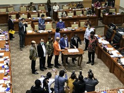 Komisi III DPR-Pemerintah Sepakat RUU MK Dibawa ke Paripurna