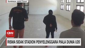 VIDEO: Risma Sidak Stadion Penyelenggara Piala Dunia U-20
