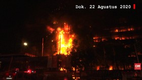 VIDEO: Penyebab Kebakaran Gedung Kejagung Belum Jelas