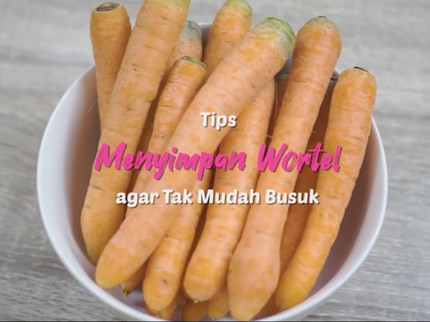 Tips Menyimpan Wortel agar Tak Mudah Busuk