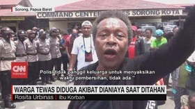 VIDEO: Warga di Sorong Tewas Diduga Akibat Dianiaya Polisi