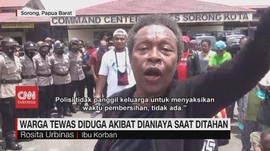 VIDEO: Warga di Sorong Tewas Diduga Akibat Dianiaya Polisi