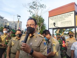 Anies Sidak Protokol Kesehatan Bareng Kapolda Metro-Pangdam Jaya