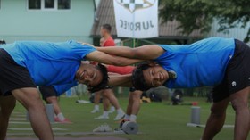 FOTO: Latihan Timnas Indonesia U-19 di Kroasia