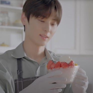 Suka Makanan Manis, Minhyun NU'EST Berbagi Resep Membuat Patbingsu