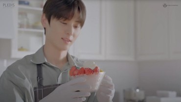 img-title Suka Makanan Manis, Minhyun NU'EST Berbagi Resep Membuat Patbingsu