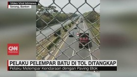 VIDEO: Pelaku Pelempar Batu di Tol Ditangkap