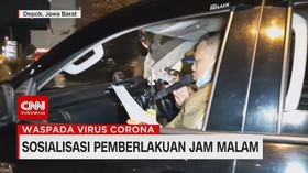 VIDEO: Sosialisasi Pemberlakuan Jam Malam Depok