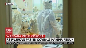 VIDEO: RS Rujukan Pasien Covid-19 Hampir Penuh