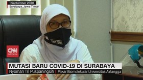 VIDEO: Mutasi Baru Covid-19 di Surabaya
