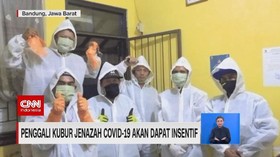 VIDEO: Penggali Kubur Jenazah Covid-19 Akan Dapat Insentif