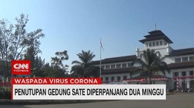 VIDEO: Penutupan Gedung Sate Diperpanjang Dua Minggu