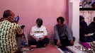 Suasana rumah duka Idan Separo Suasana rumah duka Idan Separo