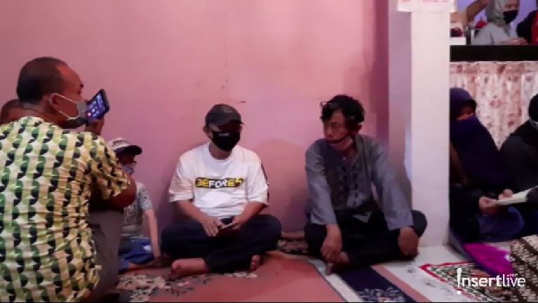 Suasana rumah duka Idan Separo Suasana rumah duka Idan Separo