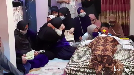 Suasana rumah duka Idan Separo Suasana rumah duka Idan Separo