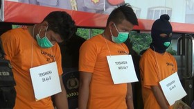 VIDEO: Pelaku Begal Sopir Truk di Tol Kemayoran Ditangkap