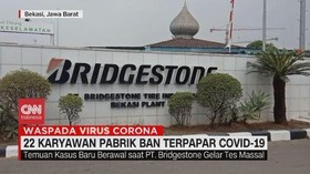 VIDEO: 22 Karyawan Pabrik Ban Terpapar Covid-19