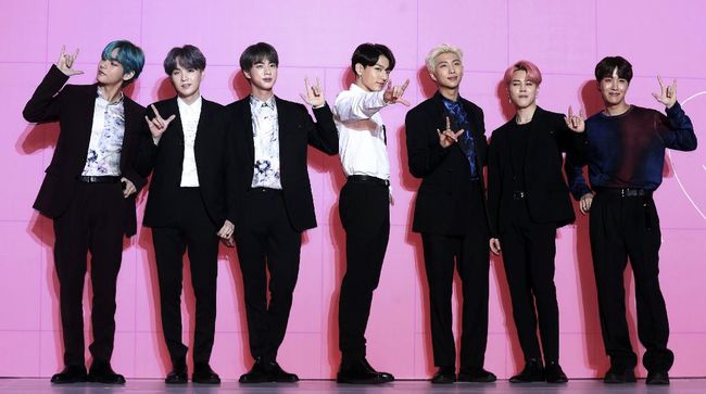 Lagu-lagu BTS Paling Banyak Didengarkan di Indonesia