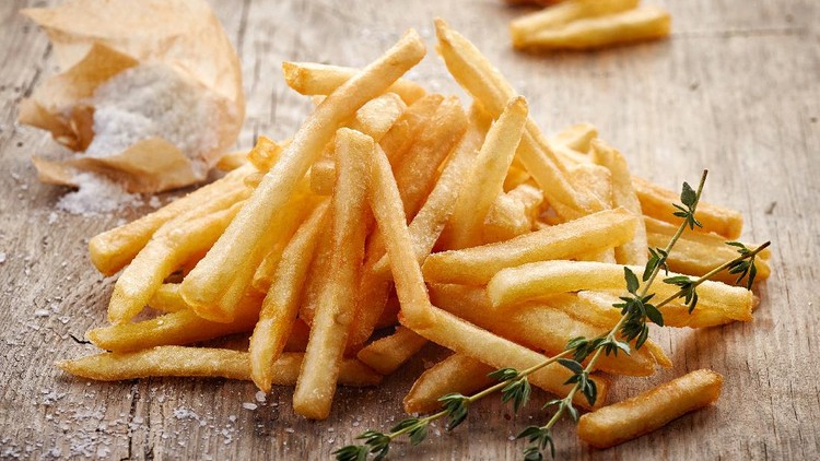 French Fries ala Nigella Lawson