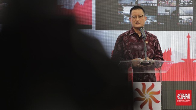 Menteri Sosial Juliari Batubara memaparkan realisasi anggaran perlindungan sosial di Kemensos sebesar Rp112,72 triliun per 3 November 2020.