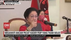 VIDEO: Megawati Ancam Pecat Kader PDIP yang Tidak Solid