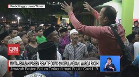 VIDEO: Warga Ricuh Minta Jenazah Reaktif Covid-19 Dipulangkan