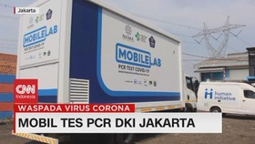 VIDEO: Mobil Tes PCR DKI Jakarta