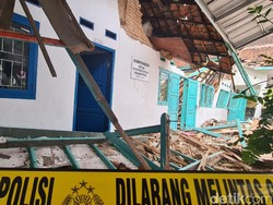 Gedung BNN Sukabumi Ambruk, Satu Anggota Polisi Tertimbun Reruntuhan