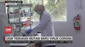 VIDEO: UGM Temukan Mutasi Baru Virus Corona