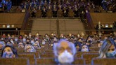 FOTO: Venice Film Festival 2020 Digelar di Tengah Pademi Venice Film Festival 2020 tetap terselenggara meski saat ini pandemi virus corona melanda dunia.
