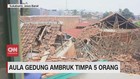 VIDEO: Aula Gedung BNN Sukabumi Ambruk, Timpa 5 Orang