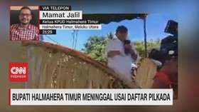 VIDEO: Bupati Halmahera Timur Meninggal Usai daftar Pilkada